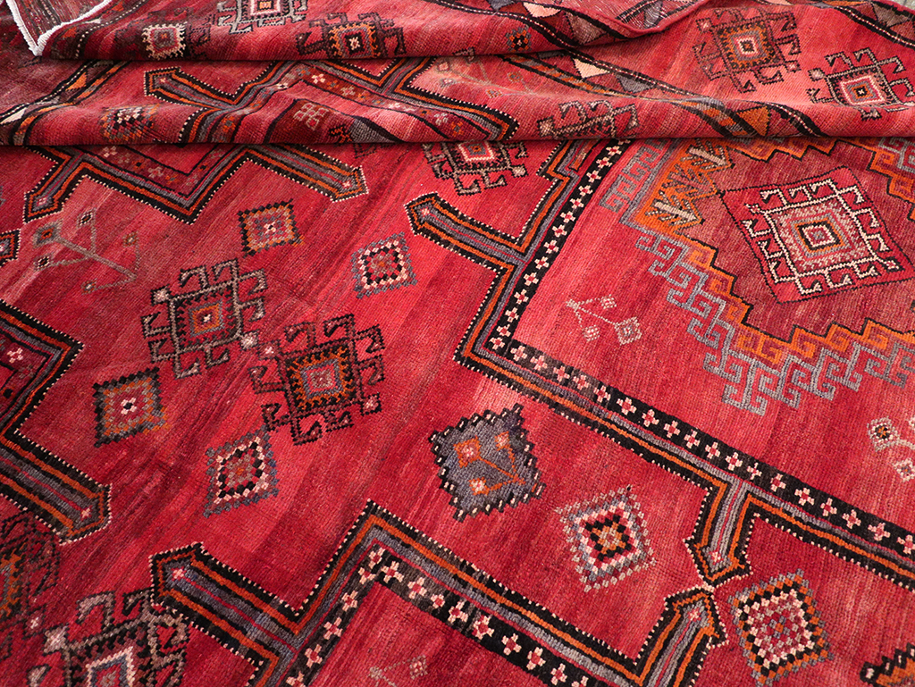 Vintage Turkish Anatolian Room Size Carpet, No.30691 - Staging