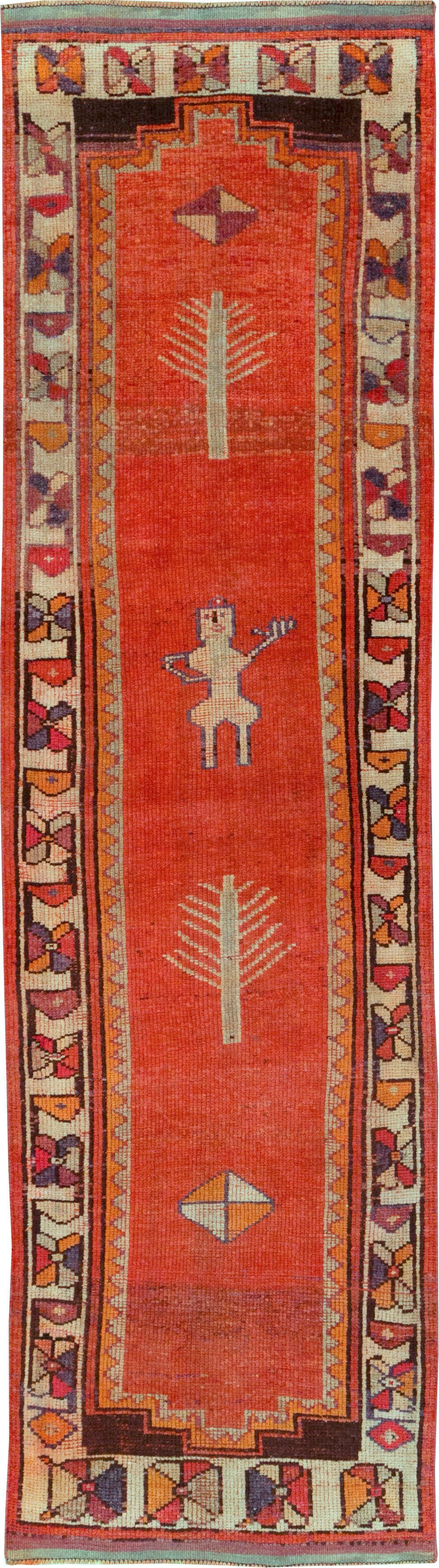 Vintage Anatolian Runner, No.30708 - Staging