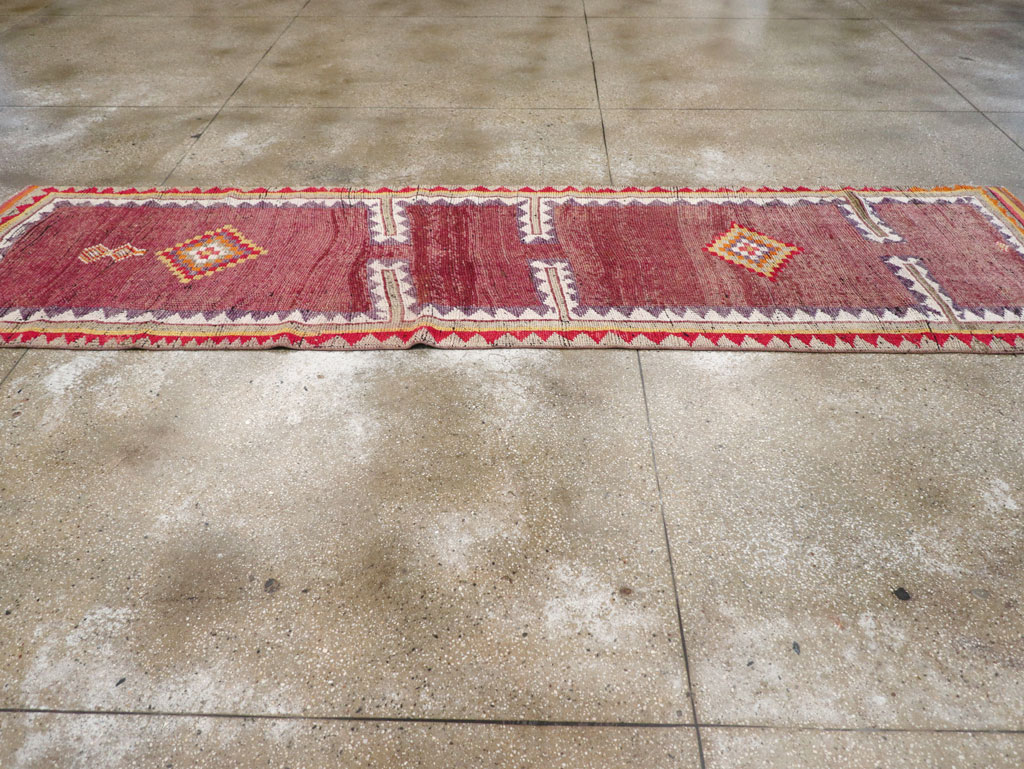 Vintage Turkish Anatolian Runner, No.30710 - Staging