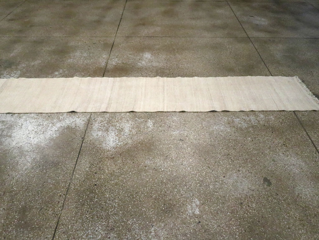 Vintage Turkish Flatweave Kilim Runner, No.30713 - Staging