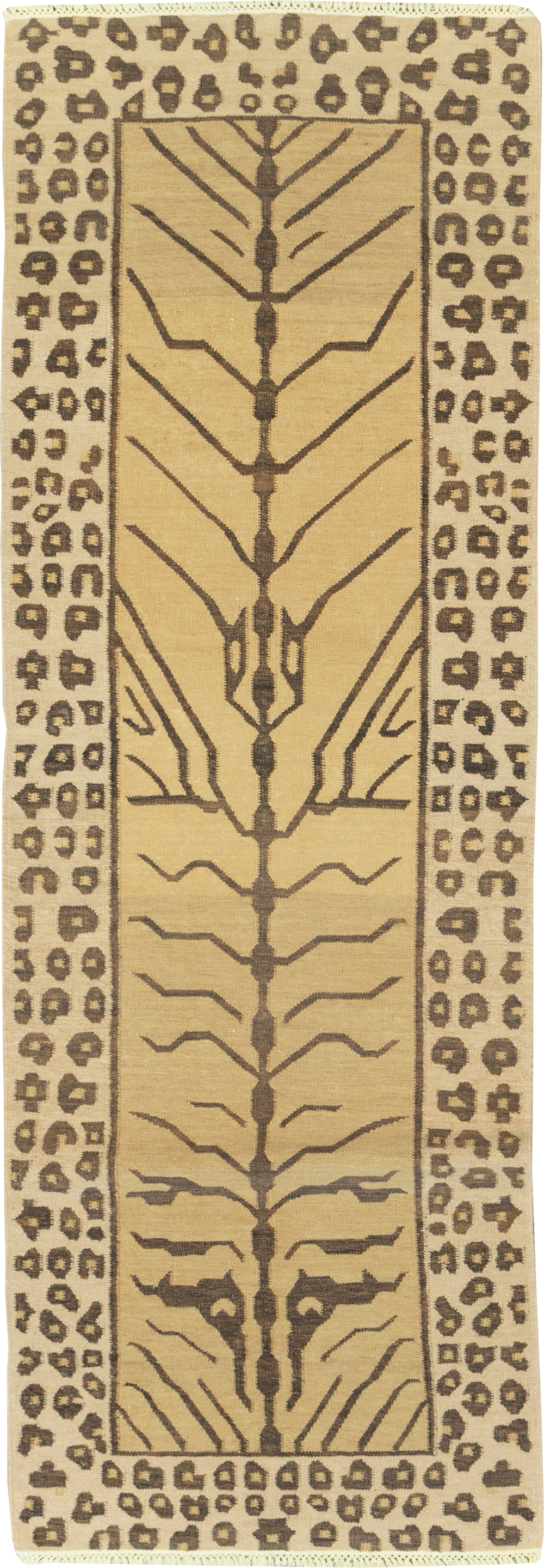 Modern Turkish Flatweave, No.30715 - Staging