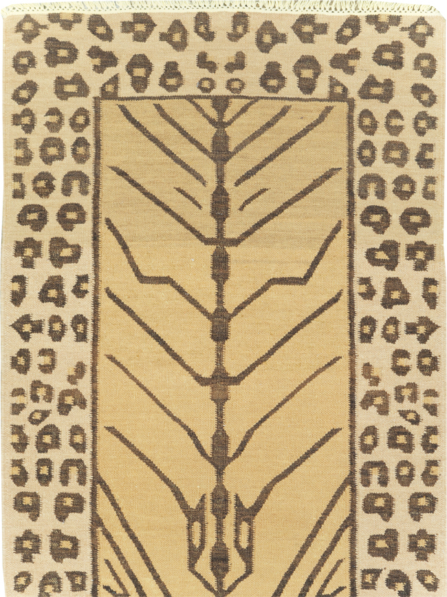 Modern Turkish Flatweave, No.30715 - Staging