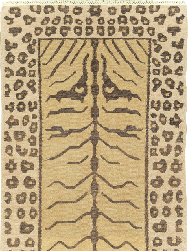 Modern Turkish Flatweave, No.30715 - Staging
