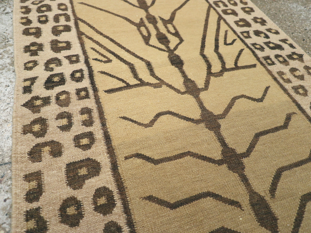 Modern Turkish Flatweave, No.30715 - Staging