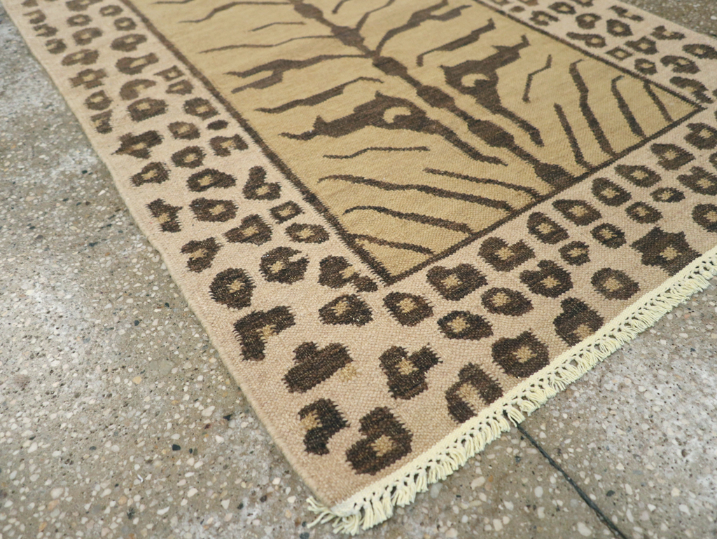 Modern Turkish Flatweave, No.30715 - Staging