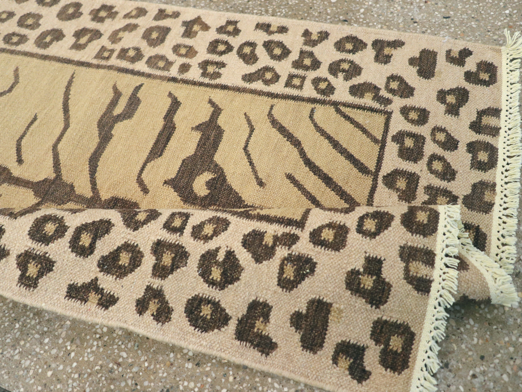 Modern Turkish Flatweave, No.30715 - Staging