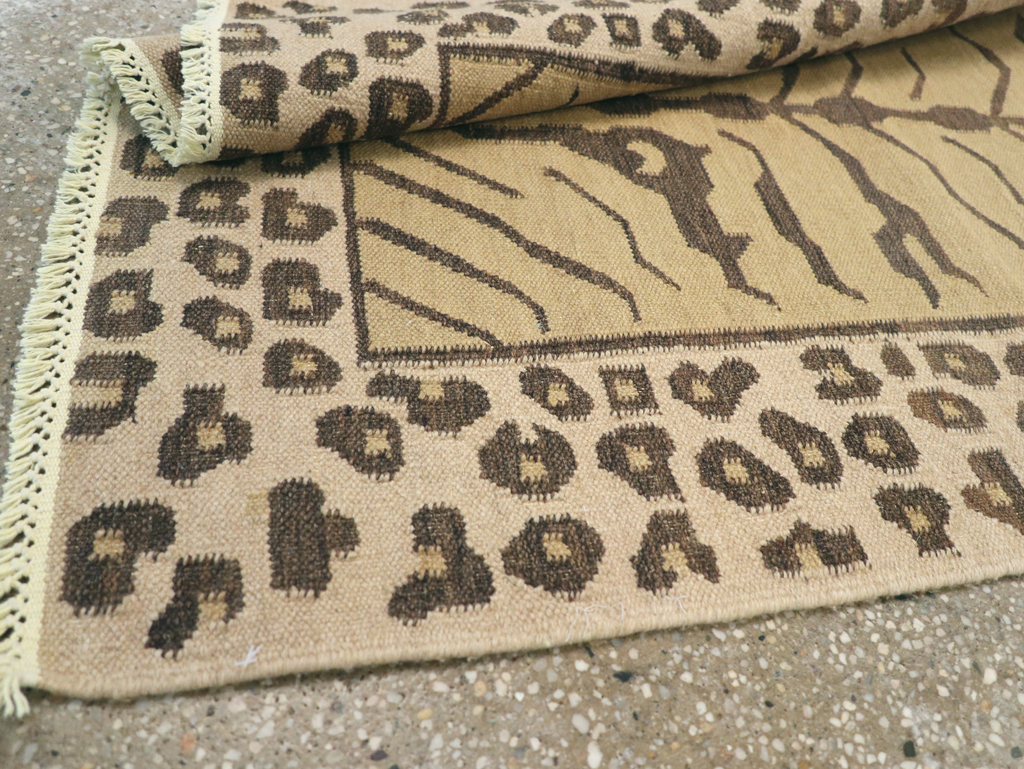 Modern Turkish Flatweave, No.30715 - Staging