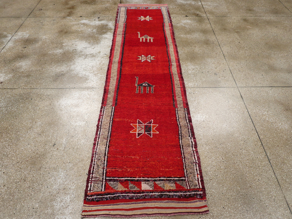 Vintage Turkish Anatolian Runner, No.30718 - Staging