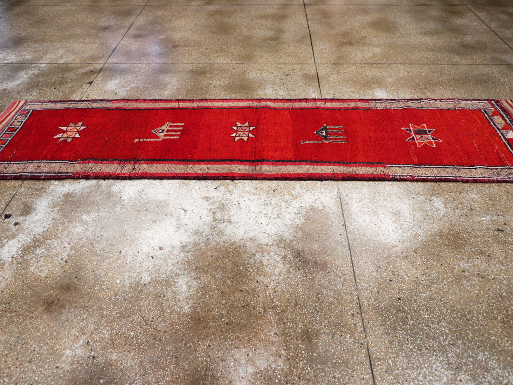 Vintage Turkish Anatolian Runner, No.30718 - Staging