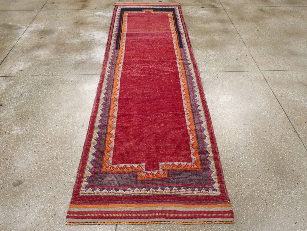 Vintage Turkish Anatolian Runner, No.30719 - Staging