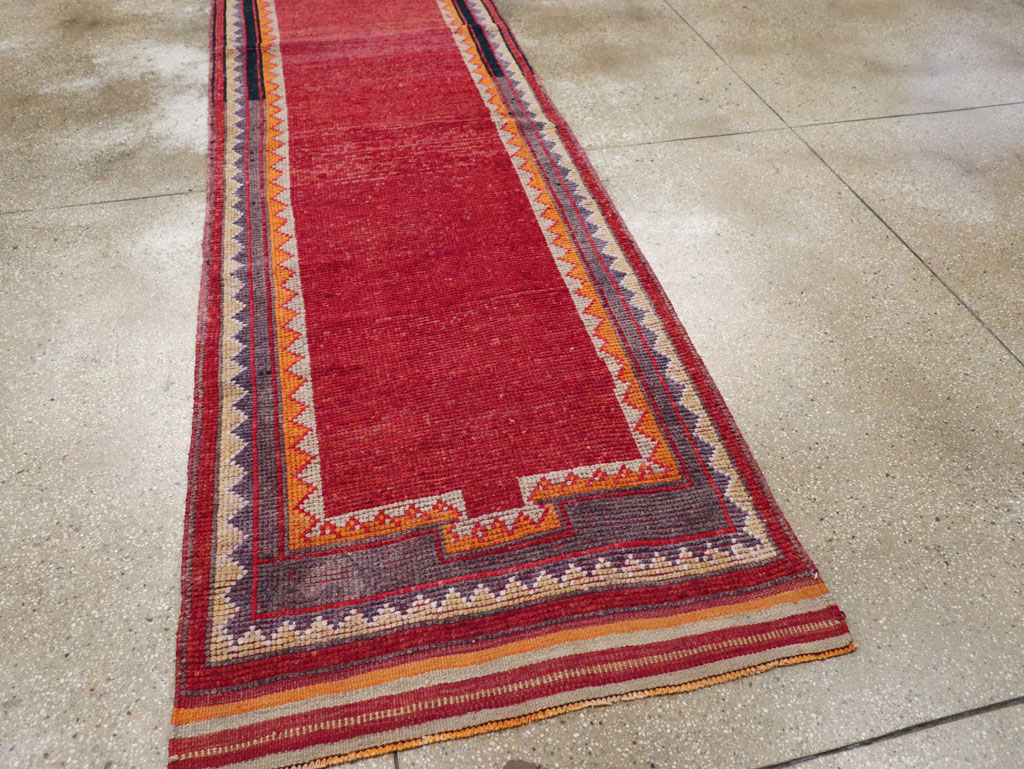 Vintage Turkish Anatolian Runner, No.30719 - Staging