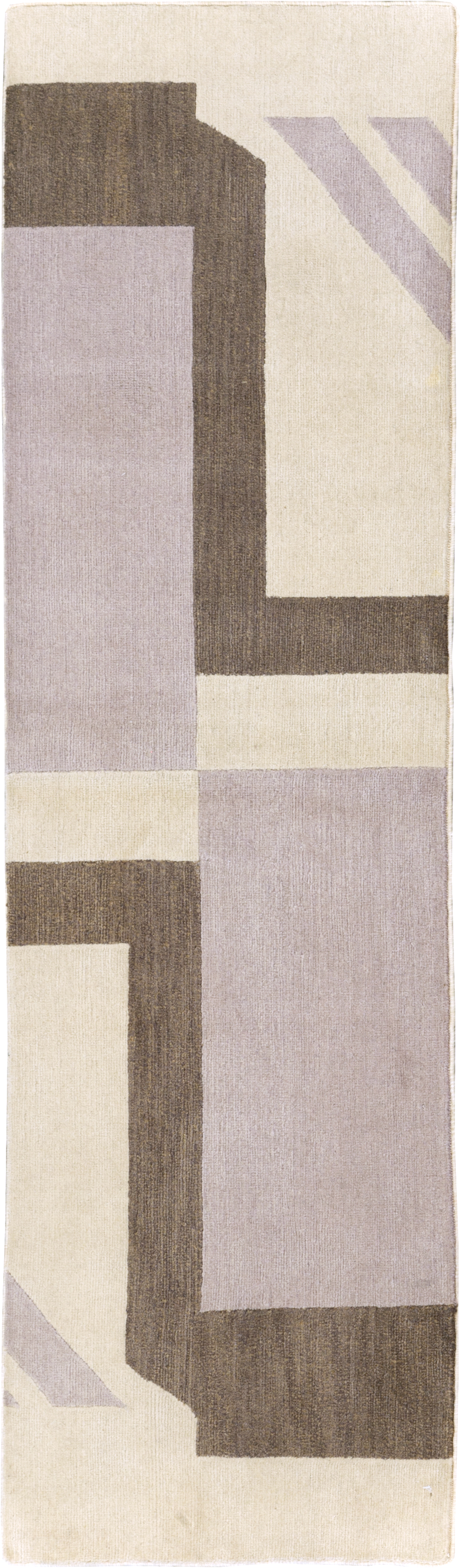 Contemporary Tibetan Art Deco Style Small Runner, No.30721 - Staging