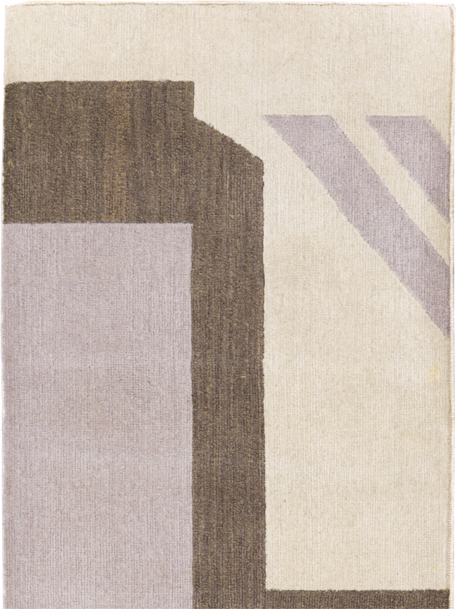 Contemporary Tibetan Art Deco Style Small Runner, No.30721 - Staging