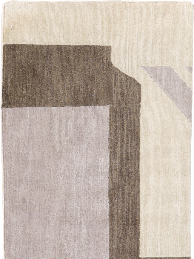 Contemporary Tibetan Art Deco Style Small Runner, No.30721 - Staging