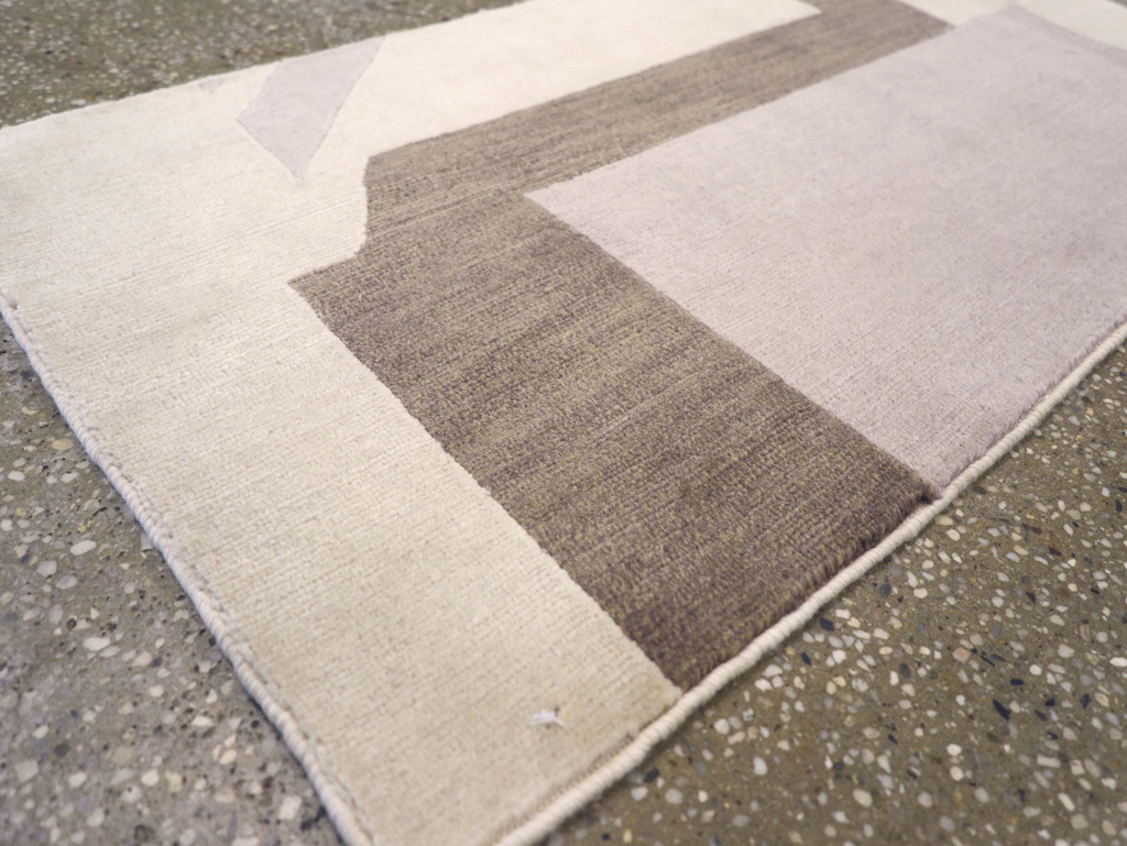 Contemporary Tibetan Art Deco Style Small Runner, No.30721 - Staging