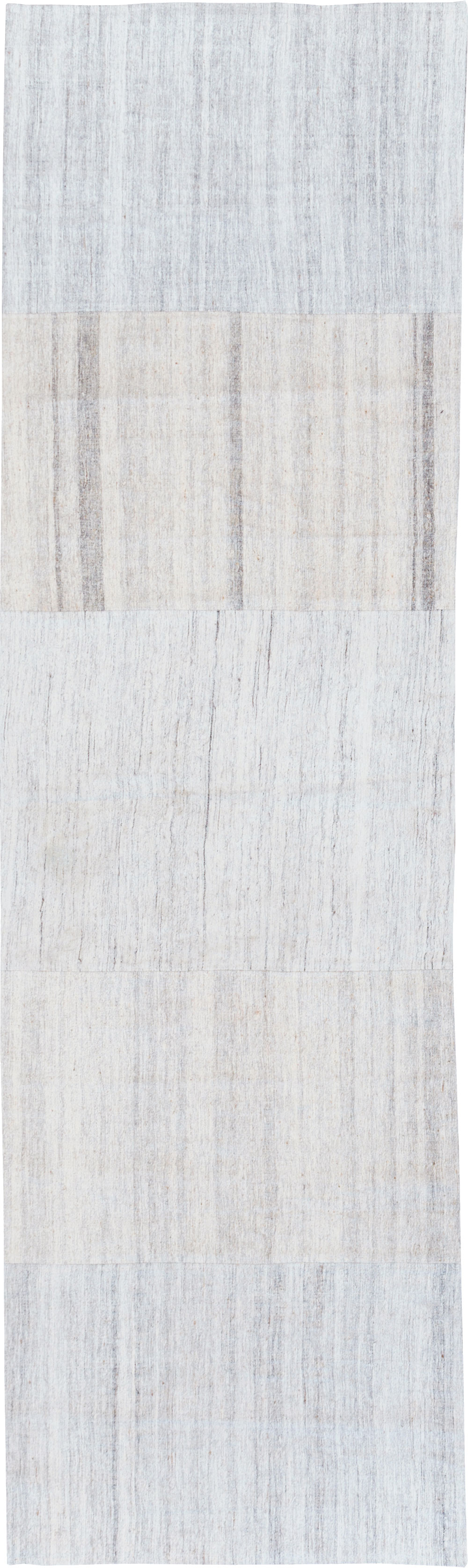 Vintage Turkish Flatweave Kilim Runner, No.30722 - Staging