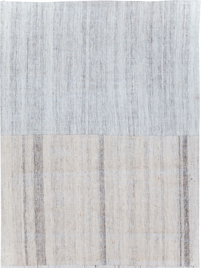 Vintage Turkish Flatweave Kilim Runner, No.30722 - Staging