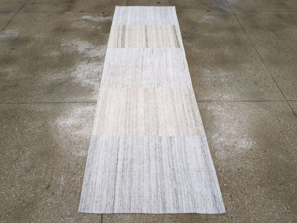 Vintage Turkish Flatweave Kilim Runner, No.30722 - Staging