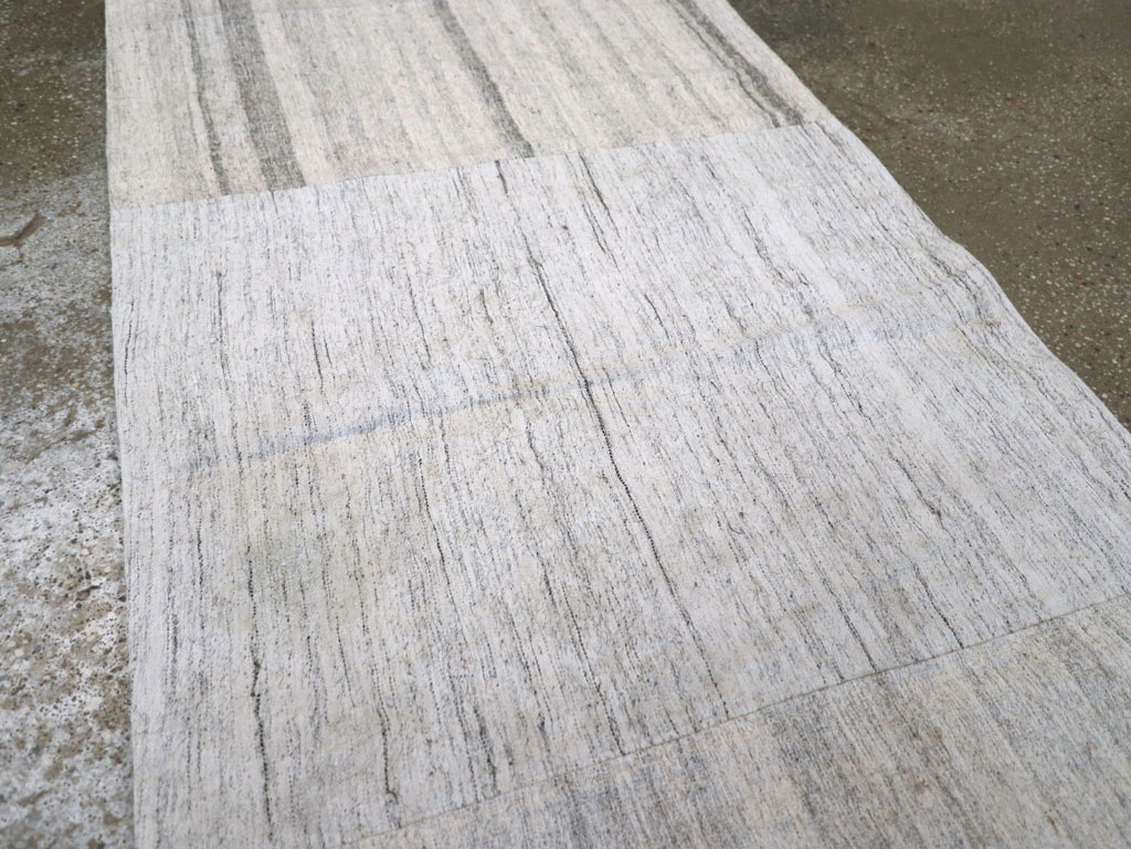 Vintage Turkish Flatweave Kilim Runner, No.30722 - Staging