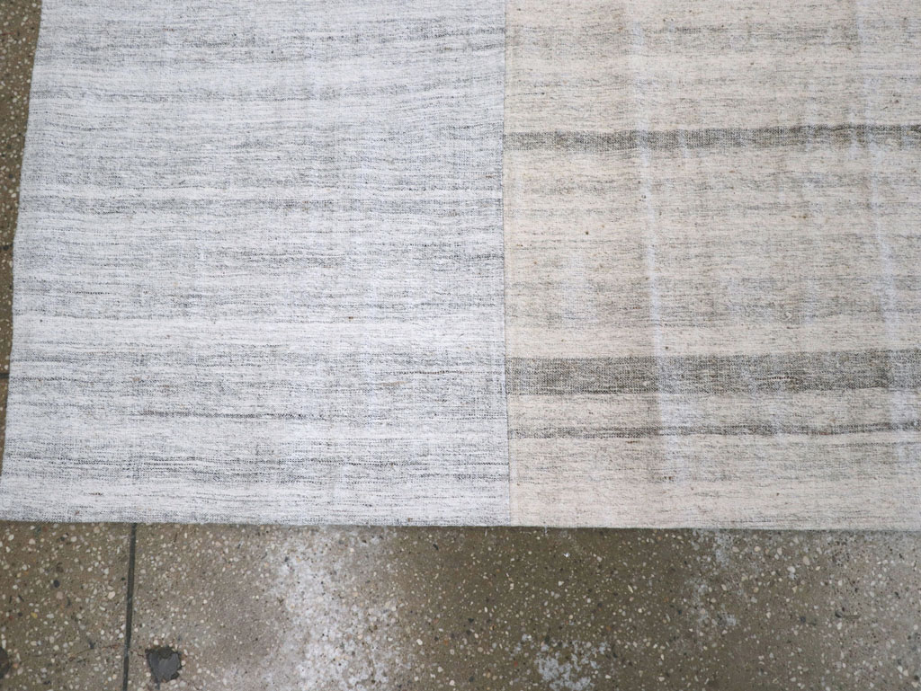 Vintage Turkish Flatweave Kilim Runner, No.30722 - Staging