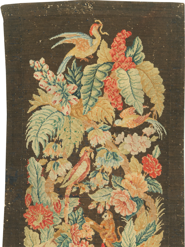 Antique English Pictorial Tapestry, No.30727 - Staging