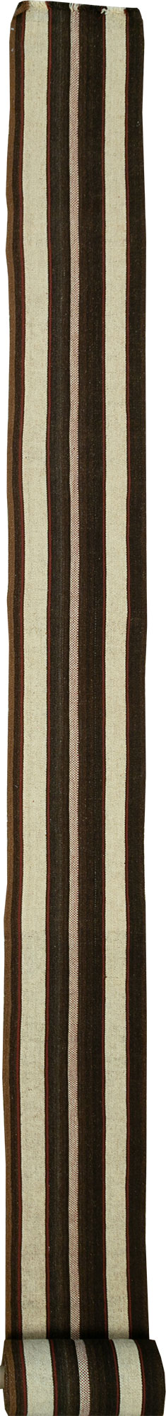 Vintage Turkish Flatweave Long Runner, No.30731 - Staging