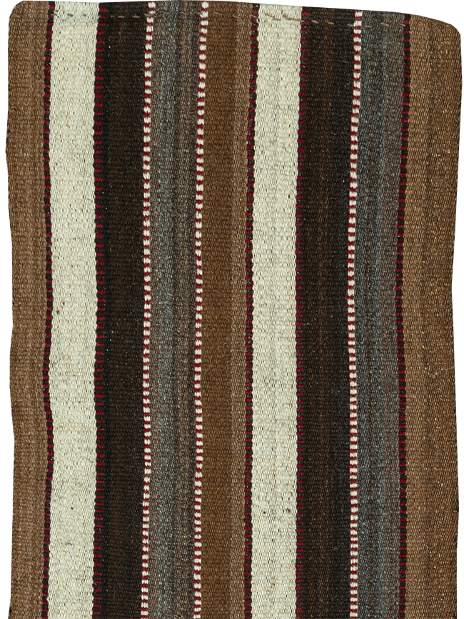 Vintage Turkish Flatweave Long Runner, No.30732 - Staging
