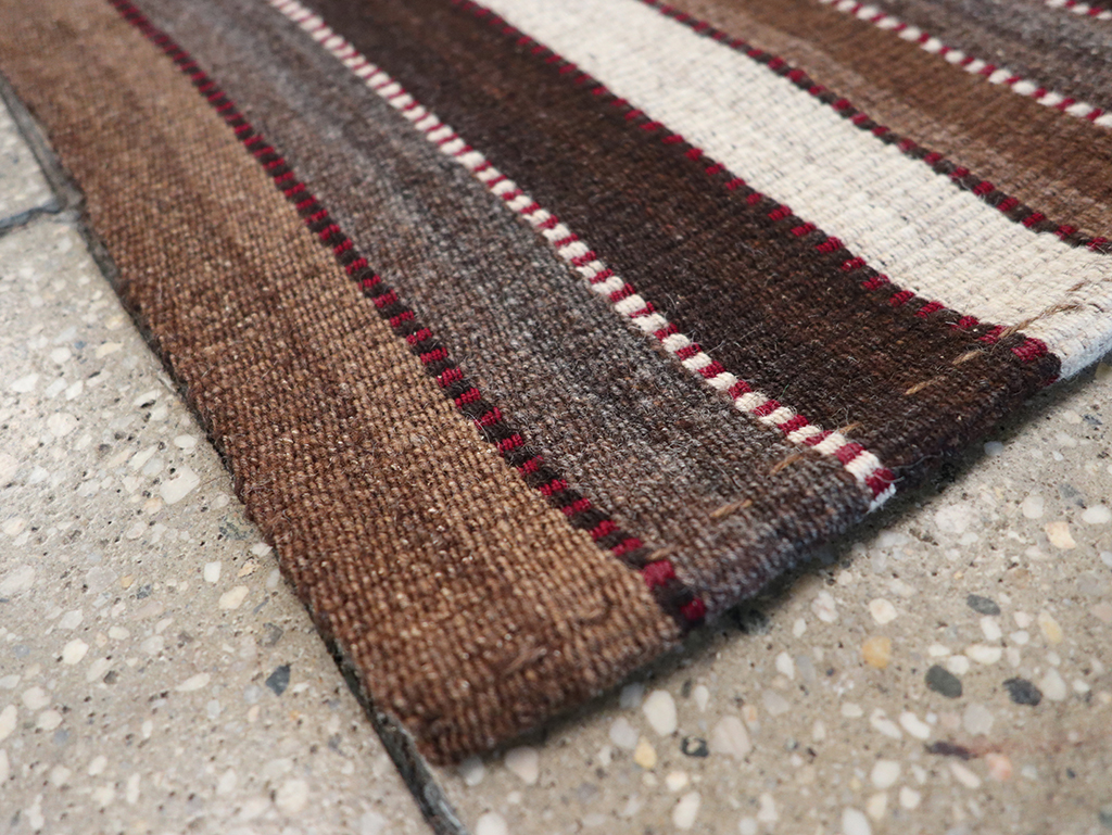 Vintage Turkish Flatweave Long Runner, No.30732 - Staging