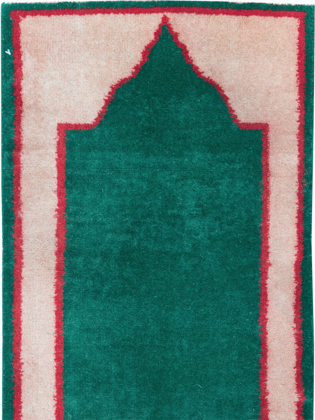 Vintage Turkish Anatolian Small Runner (Pair: 1 of 2), No.30734 - Staging