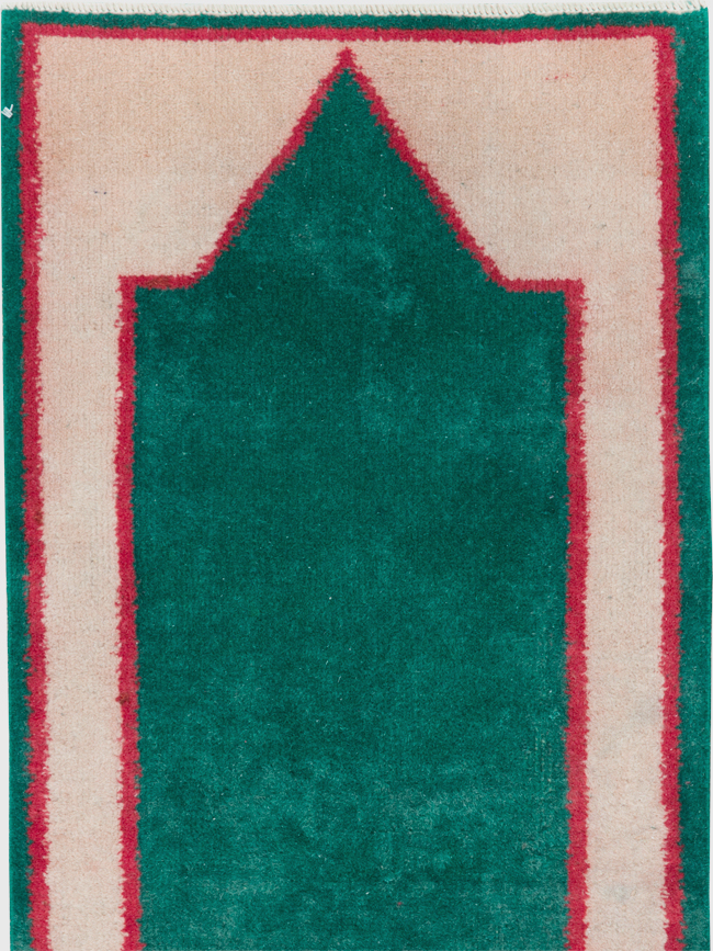 Vintage Turkish Anatolian Small Runner (Pair: 2 of 2), No.30735 - Staging