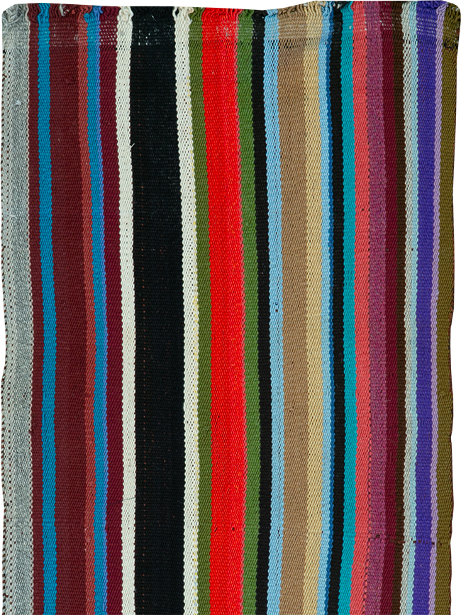 Vintage Turkish Flatweave Long Runner, No.30738 - Staging