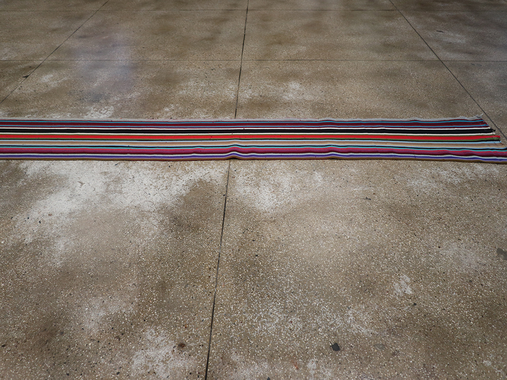 Vintage Turkish Flatweave Long Runner, No.30738 - Staging