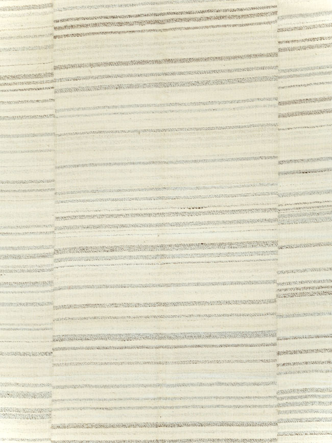 Modern Turkish Flatweave Room Size Carpet, No.30751 - Staging