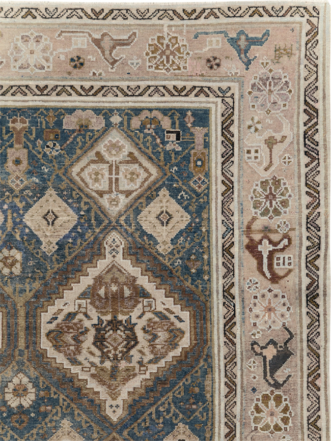 Antique Persian Malayer Gallery Carpet, No.30755 - Staging