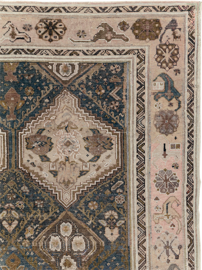 Antique Persian Malayer Gallery Carpet, No.30755 - Staging