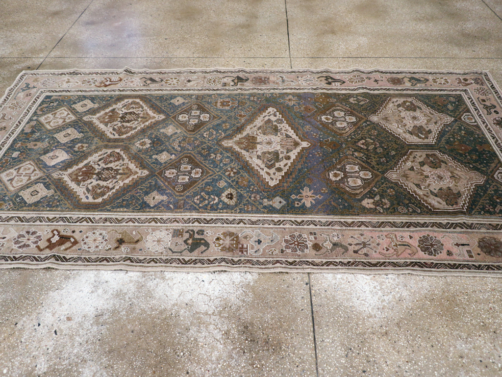 Antique Persian Malayer Gallery Carpet, No.30755 - Staging