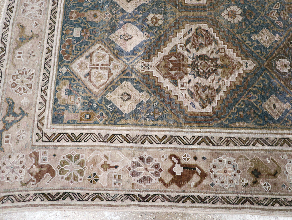 Antique Persian Malayer Gallery Carpet, No.30755 - Staging