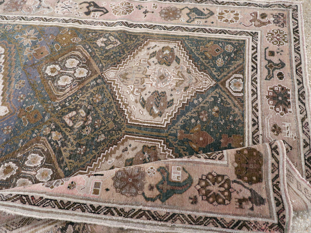 Antique Persian Malayer Gallery Carpet, No.30755 - Staging