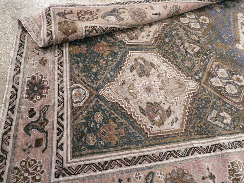 Antique Persian Malayer Gallery Carpet, No.30755 - Staging