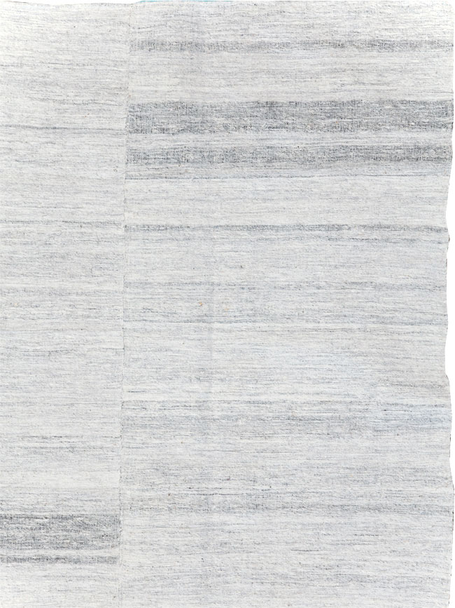 Vintage Turkish Flatweave Kilim, No.30756 - Staging