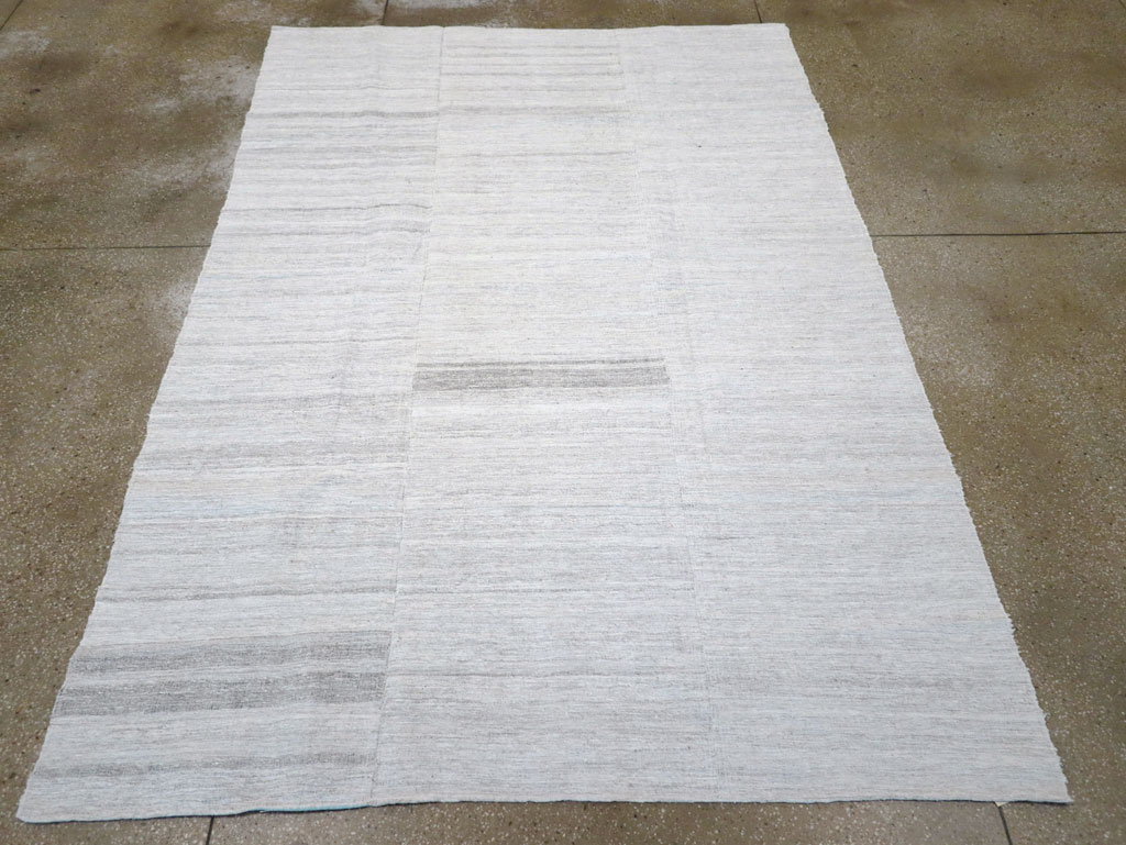 Vintage Turkish Flatweave Kilim, No.30756 - Staging