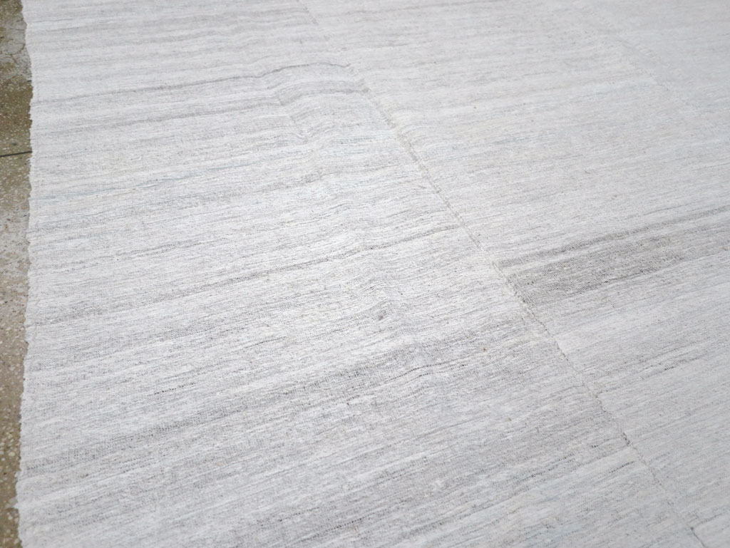 Vintage Turkish Flatweave Kilim, No.30756 - Staging