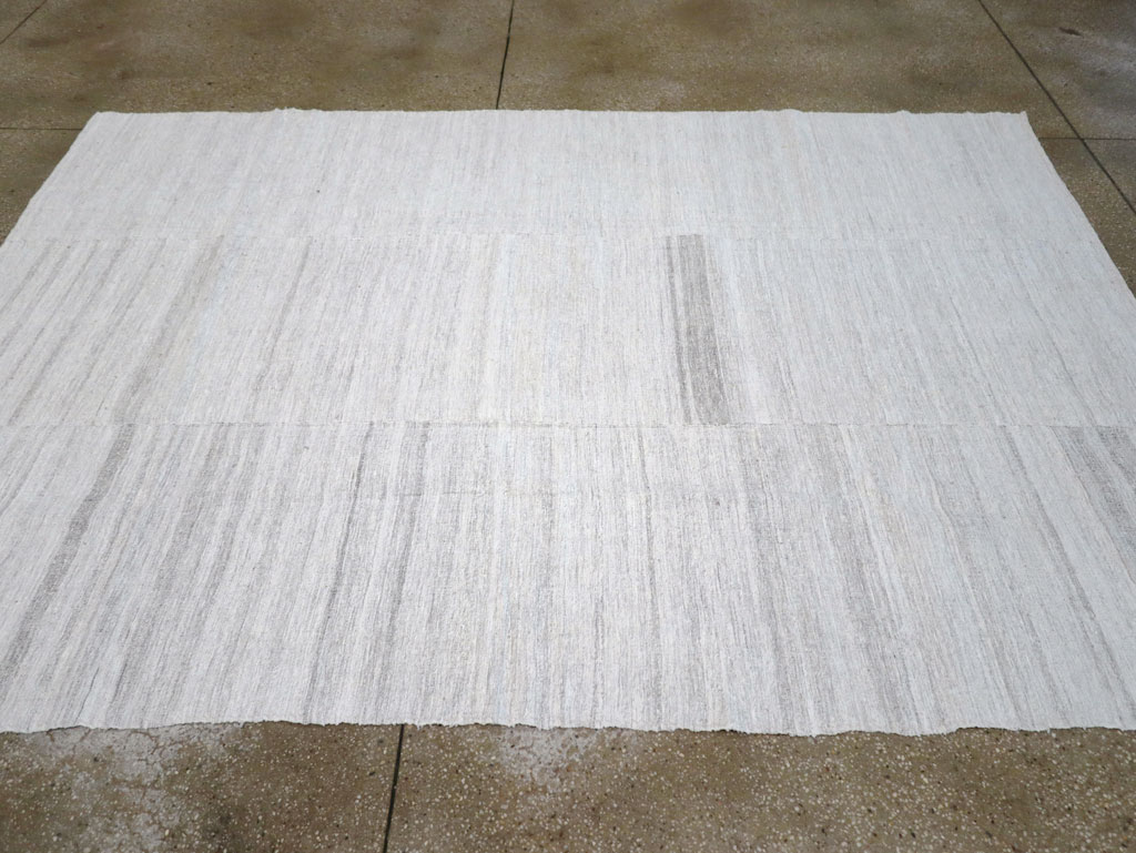 Vintage Turkish Flatweave Kilim, No.30756 - Staging