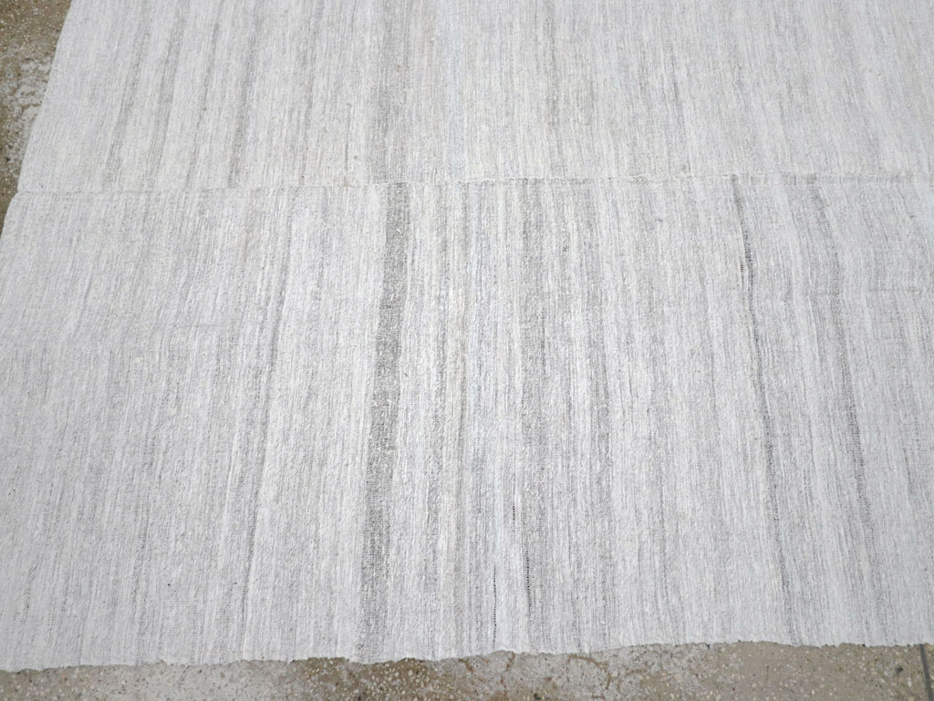 Vintage Turkish Flatweave Kilim, No.30756 - Staging