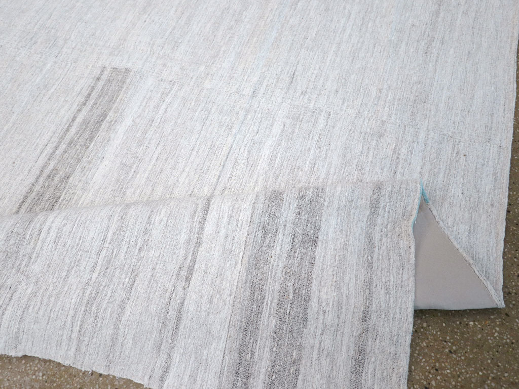 Vintage Turkish Flatweave Kilim, No.30756 - Staging