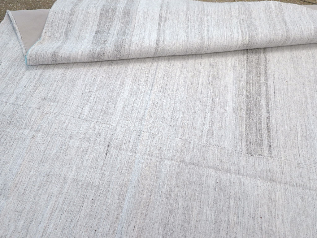 Vintage Turkish Flatweave Kilim, No.30756 - Staging