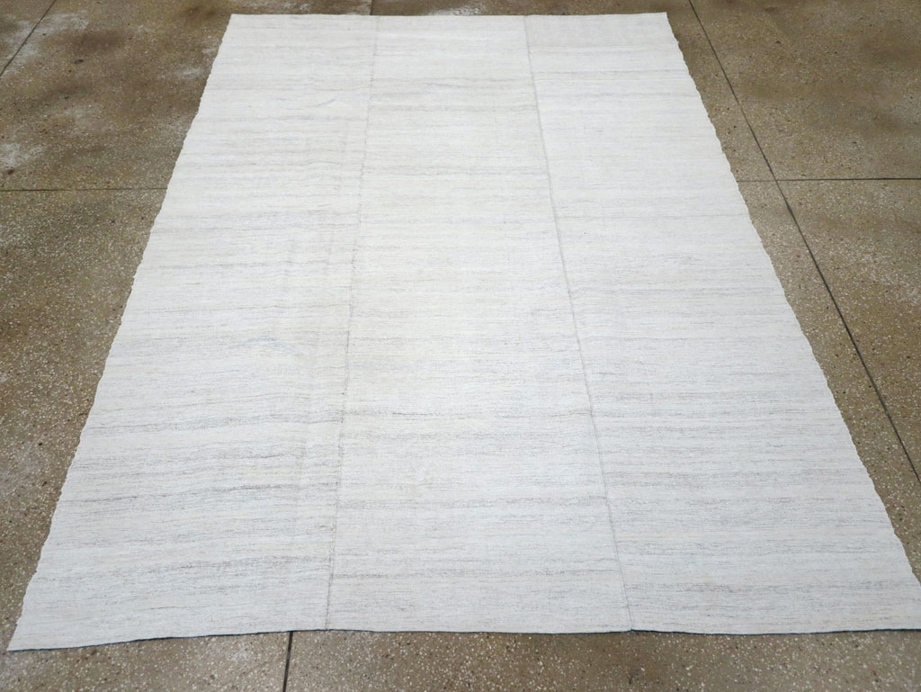 Vintage Turkish Flatweave Kilim, No.30757 - Staging