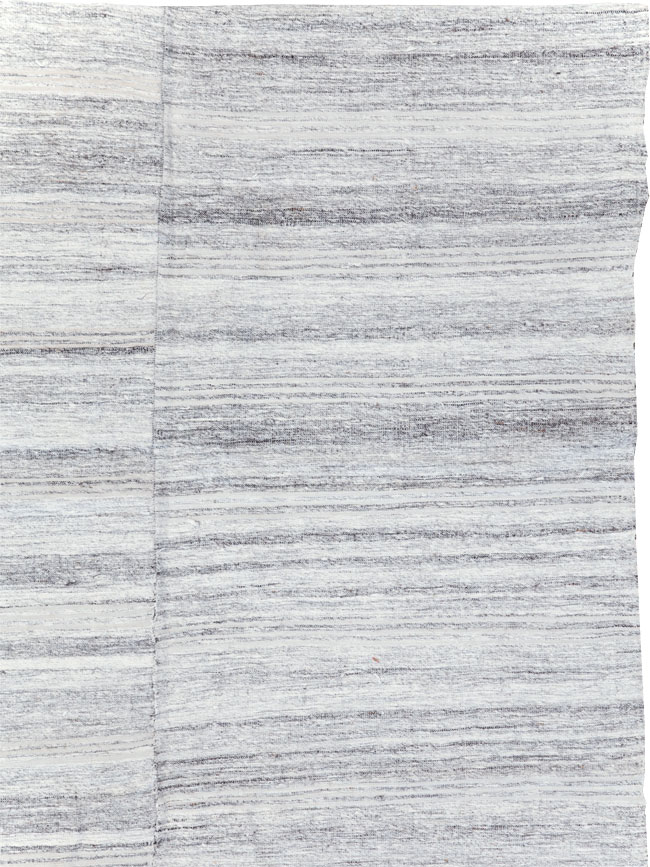 Vintage Turkish Flatweave Kilim, No.30760 - Staging