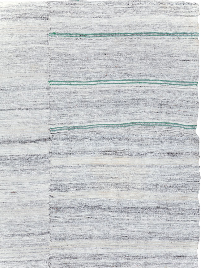 Vintage Turkish Flatweave Kilim, No.30760 - Staging