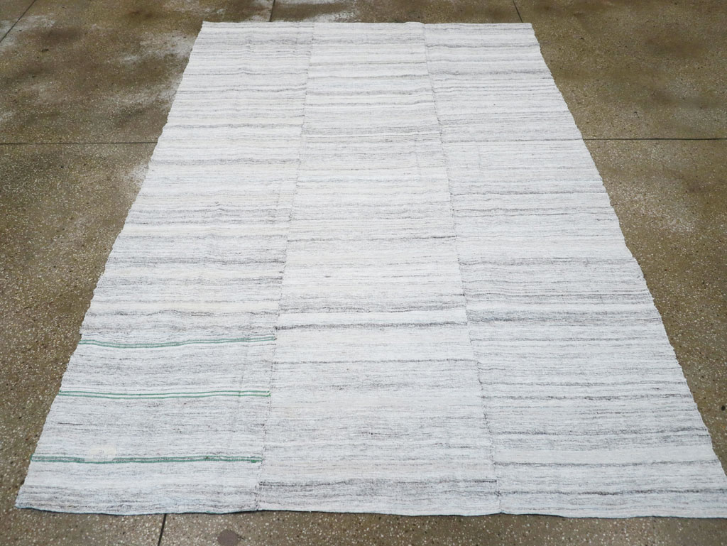 Vintage Turkish Flatweave Kilim, No.30760 - Staging